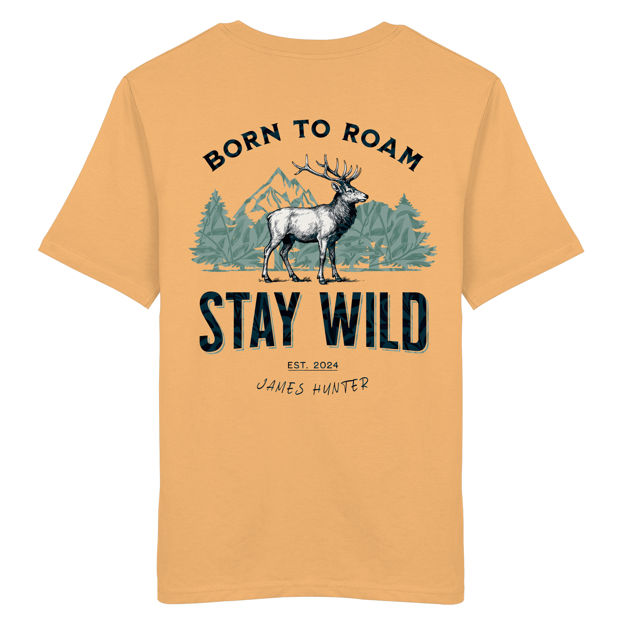 James Hunter - Nature and Beyond Unisex-Shirts Nispero / XS STAY WILD - Boarn to Roam
