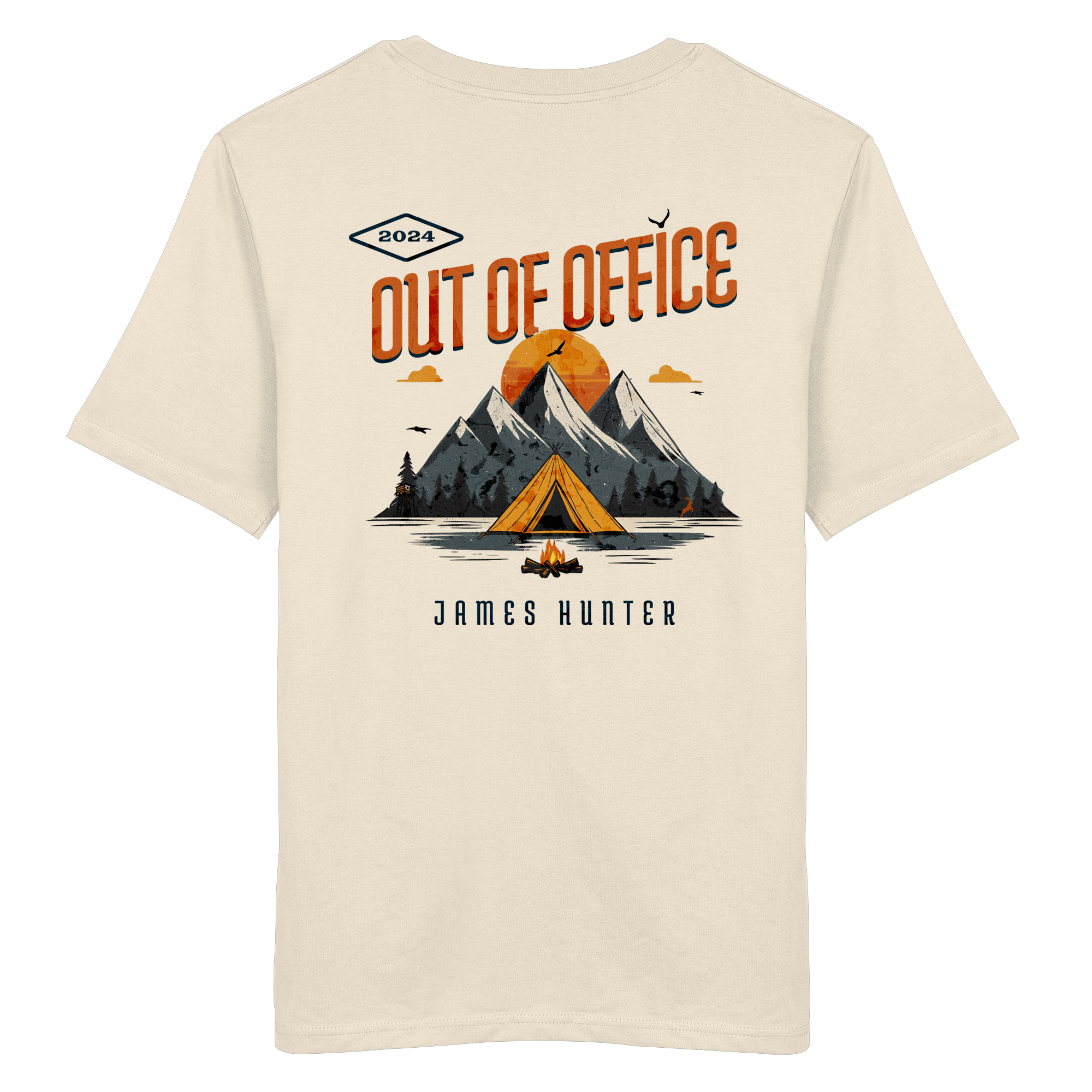 James Hunter - Nature and Beyond Unisex-Shirts Out of Office - Organic Shirt