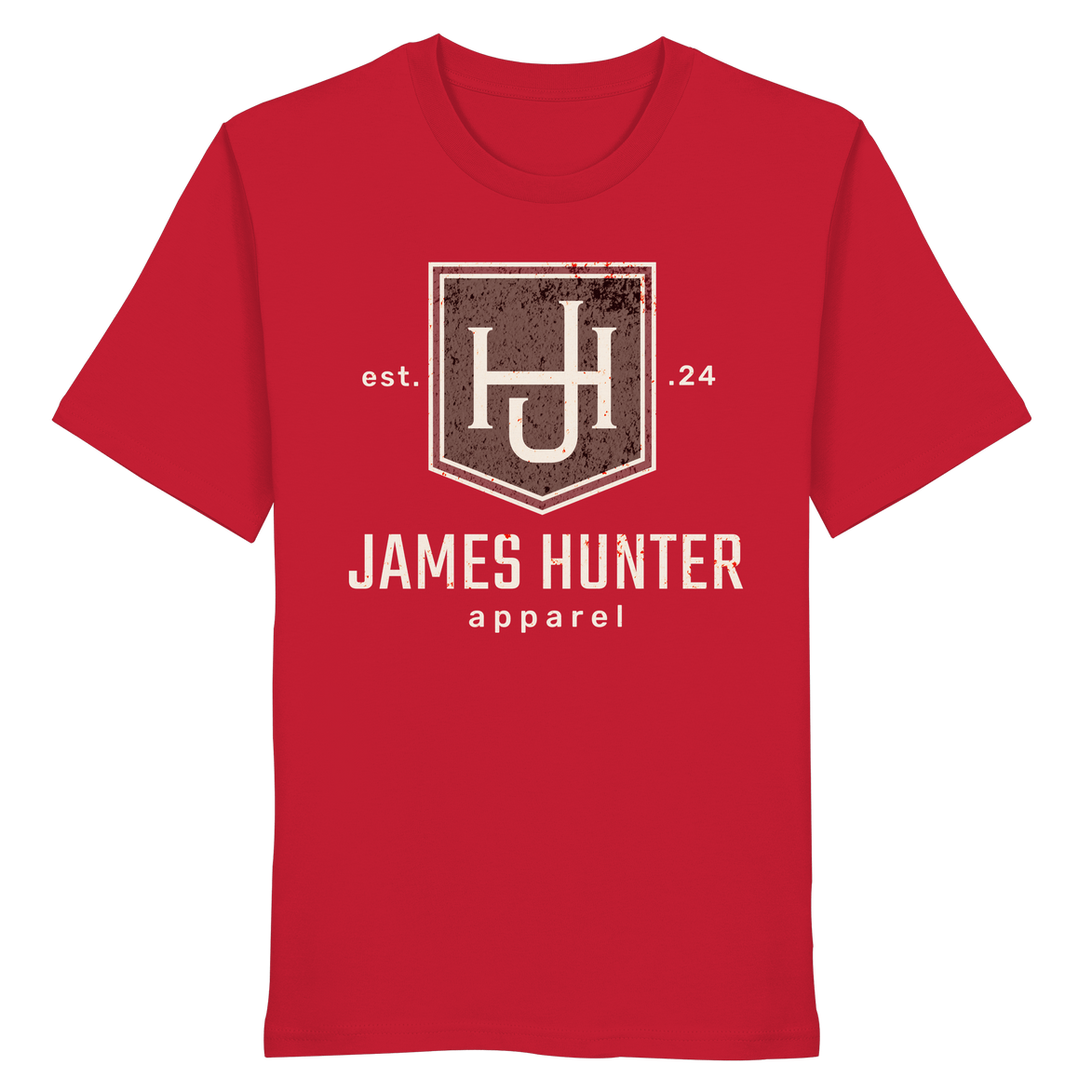 James Hunter - Nature and Beyond Unisex-Shirts Red / XS JH apparel - Organic Shirt