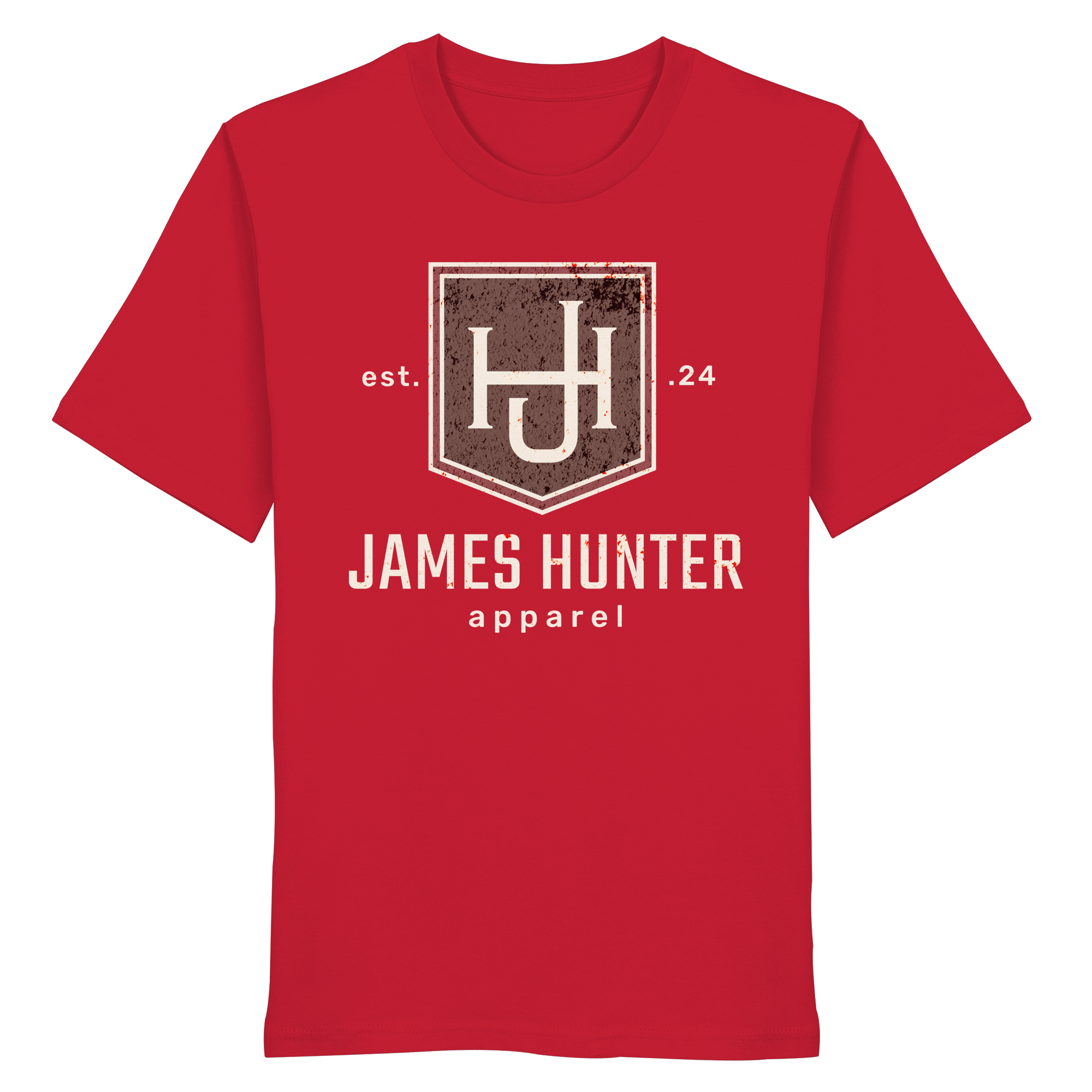 James Hunter - Nature and Beyond Unisex-Shirts Red / XS JH apparel - Organic Shirt