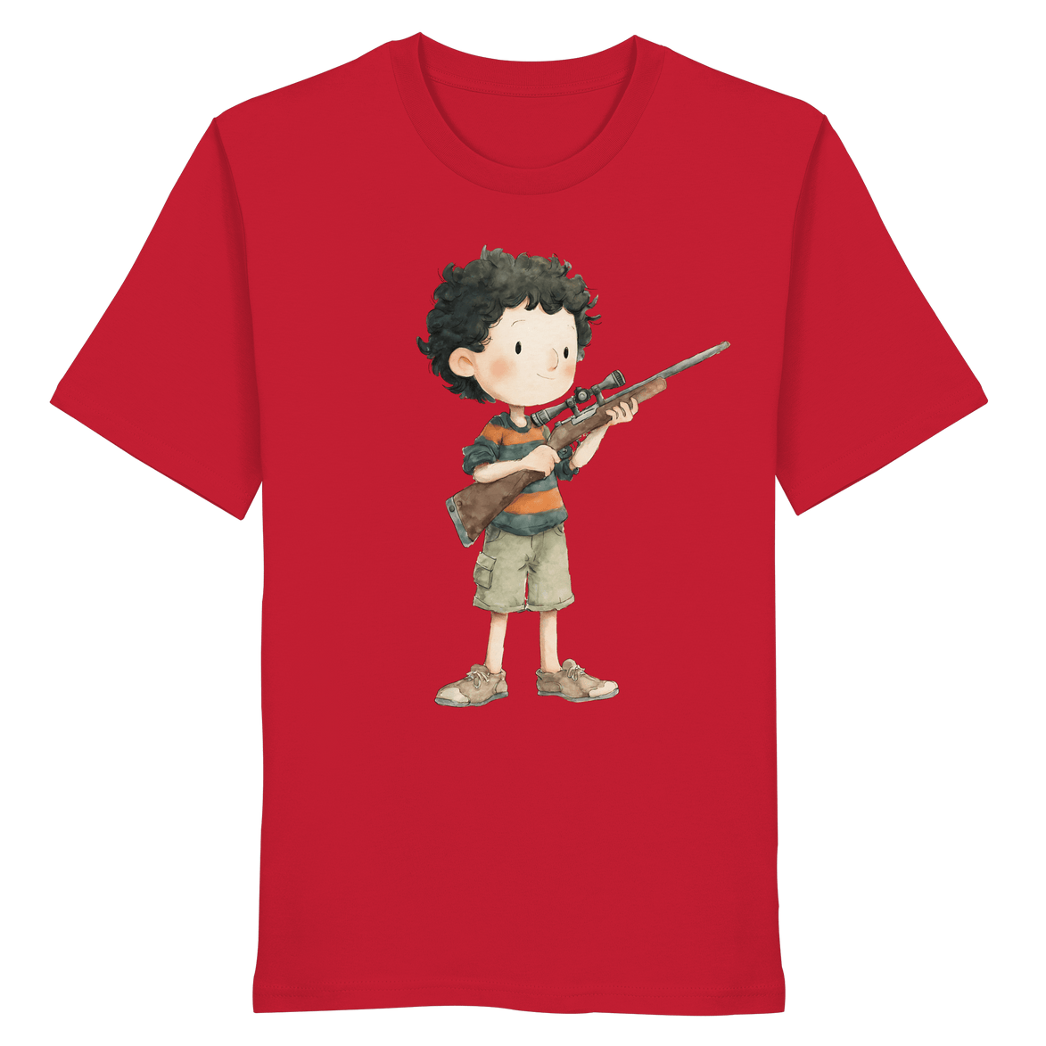 James Hunter - Nature and Beyond Unisex-Shirts Red / XS Keep It Wild - Hunter Child 1.0 - Organic Shirt