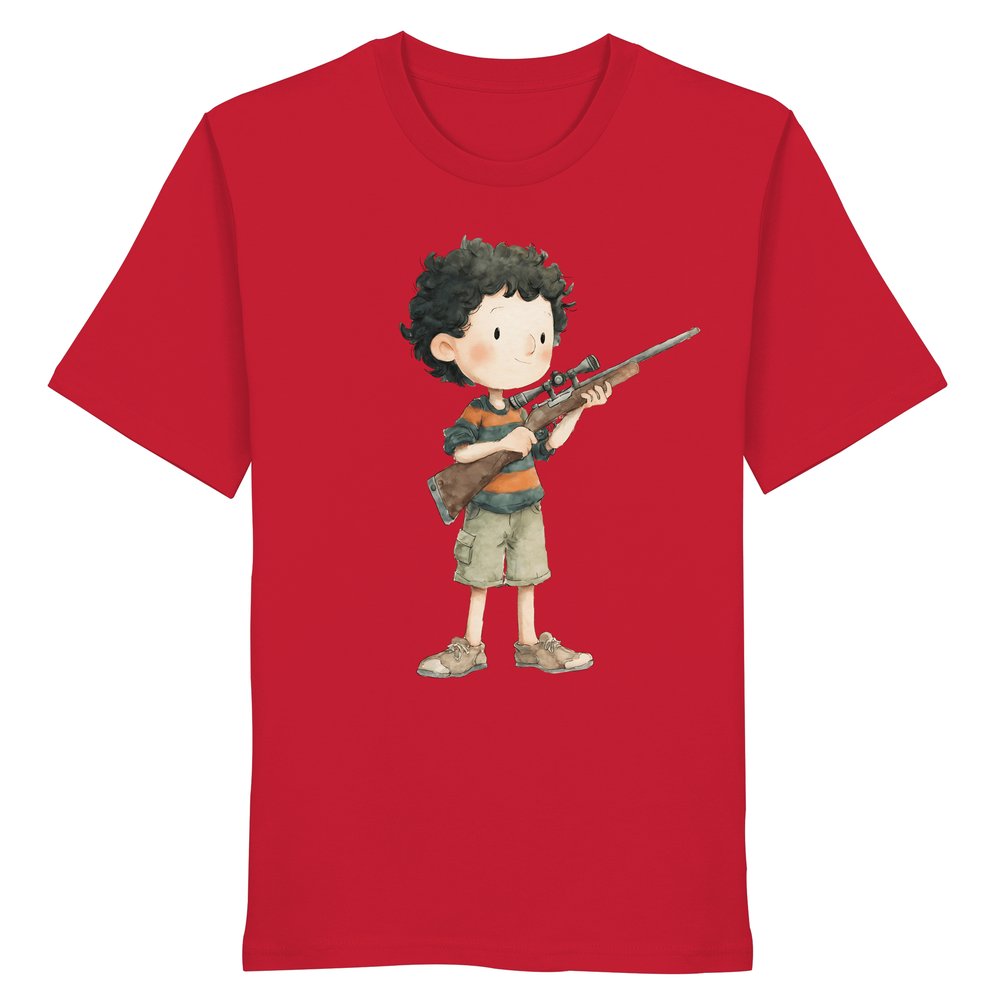 James Hunter - Nature and Beyond Unisex-Shirts Red / XS Keep It Wild - Hunter Child 1.0 - Organic Shirt