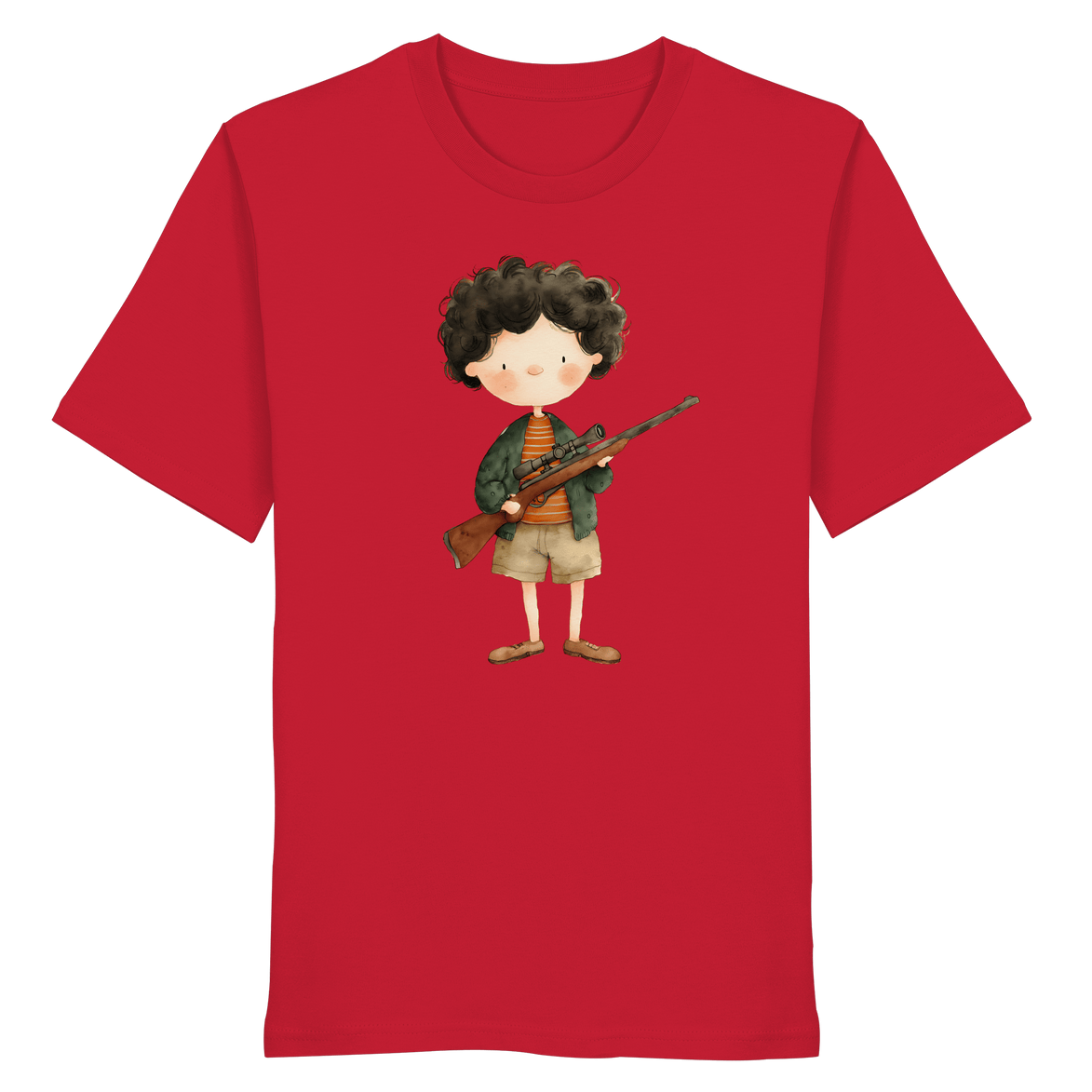 James Hunter - Nature and Beyond Unisex-Shirts Red / XS Keep It Wild - Hunter Child 2.0 - Organic Shirt