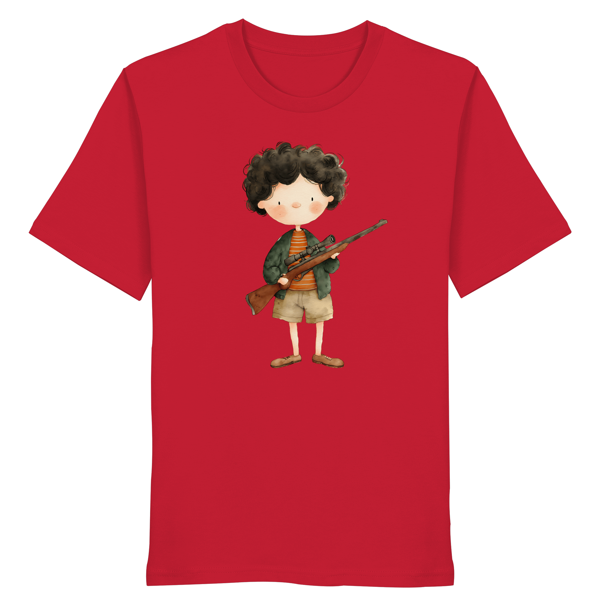 James Hunter - Nature and Beyond Unisex-Shirts Red / XS Keep It Wild - Hunter Child 2.0 - Organic Shirt