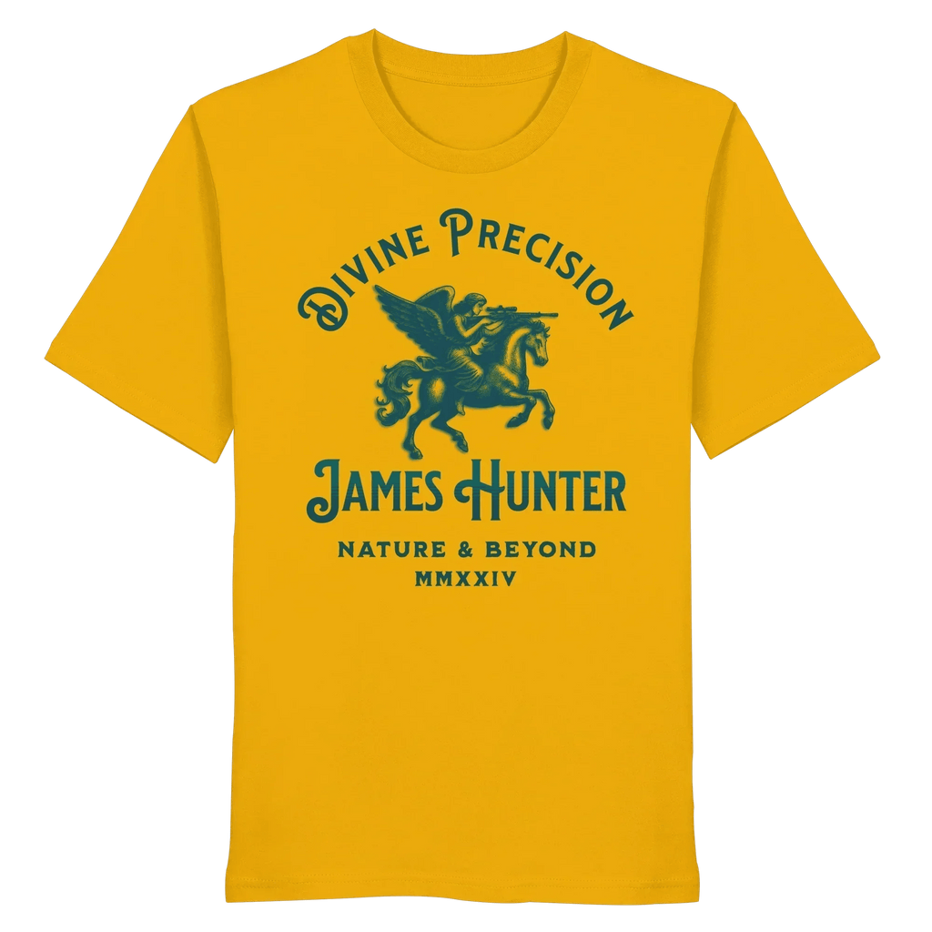 James Hunter - Nature and Beyond Unisex-Shirts Spectra Yellow / XS Divine Precision - Organic Shirt