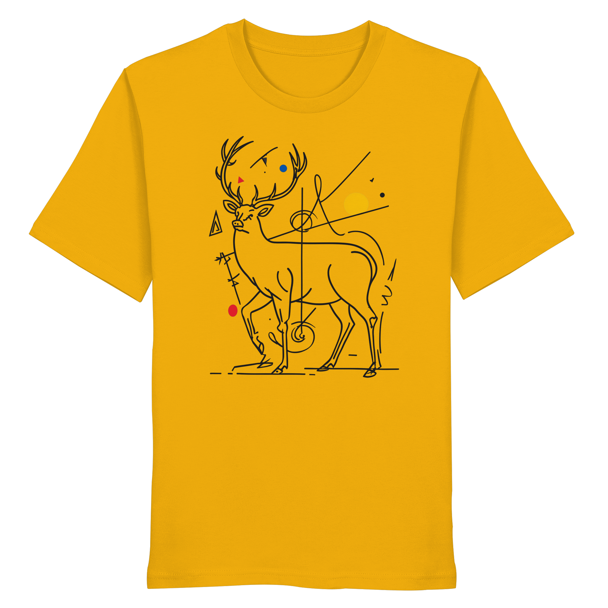 James Hunter - Nature and Beyond Unisex-Shirts Spectra Yellow / XS Geometry of the Wild  — Art Collection No.3 - Organic Shirt