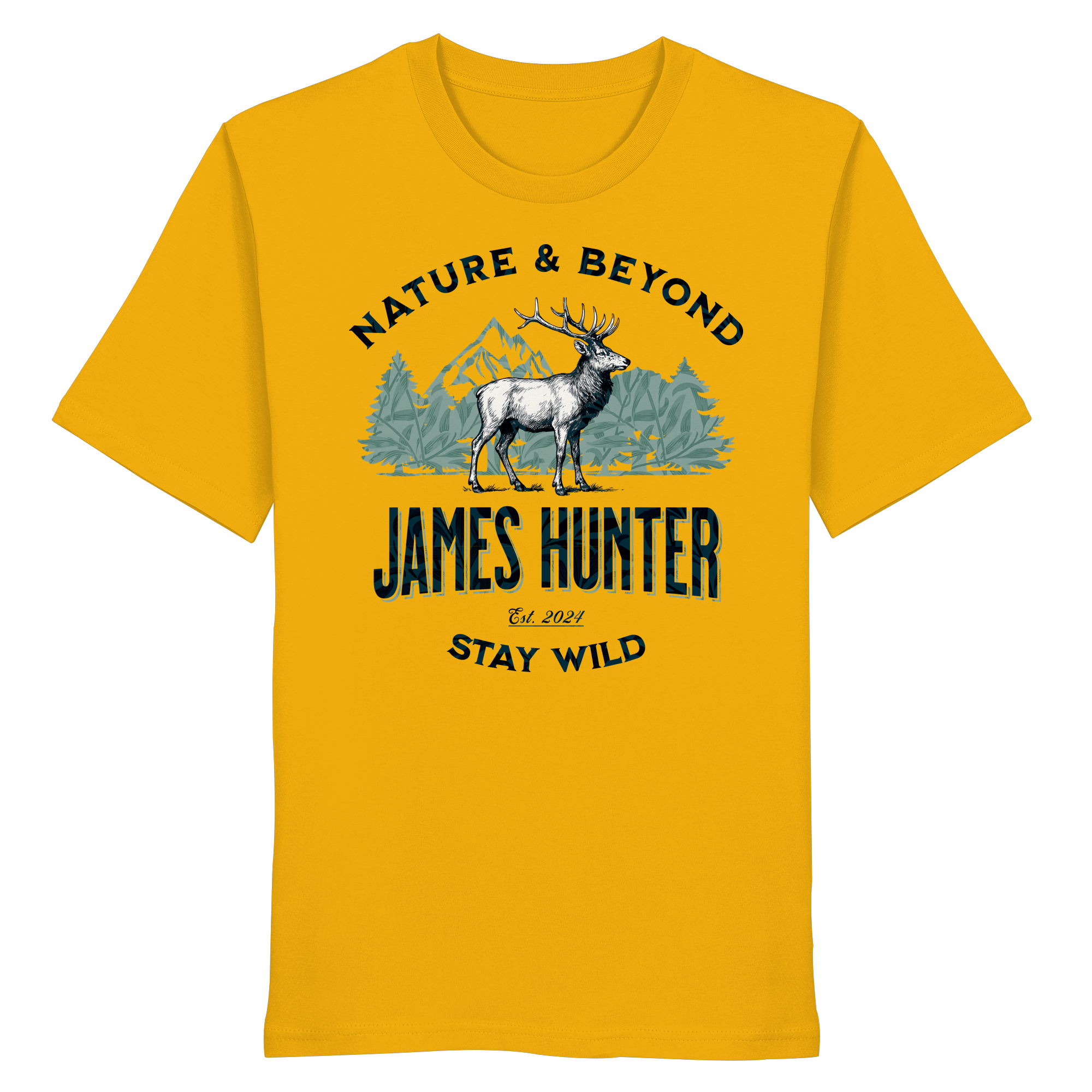 James Hunter - Nature and Beyond Unisex-Shirts Spectra Yellow / XS James Hunter - Nature & Beyond - Organic Shirt
