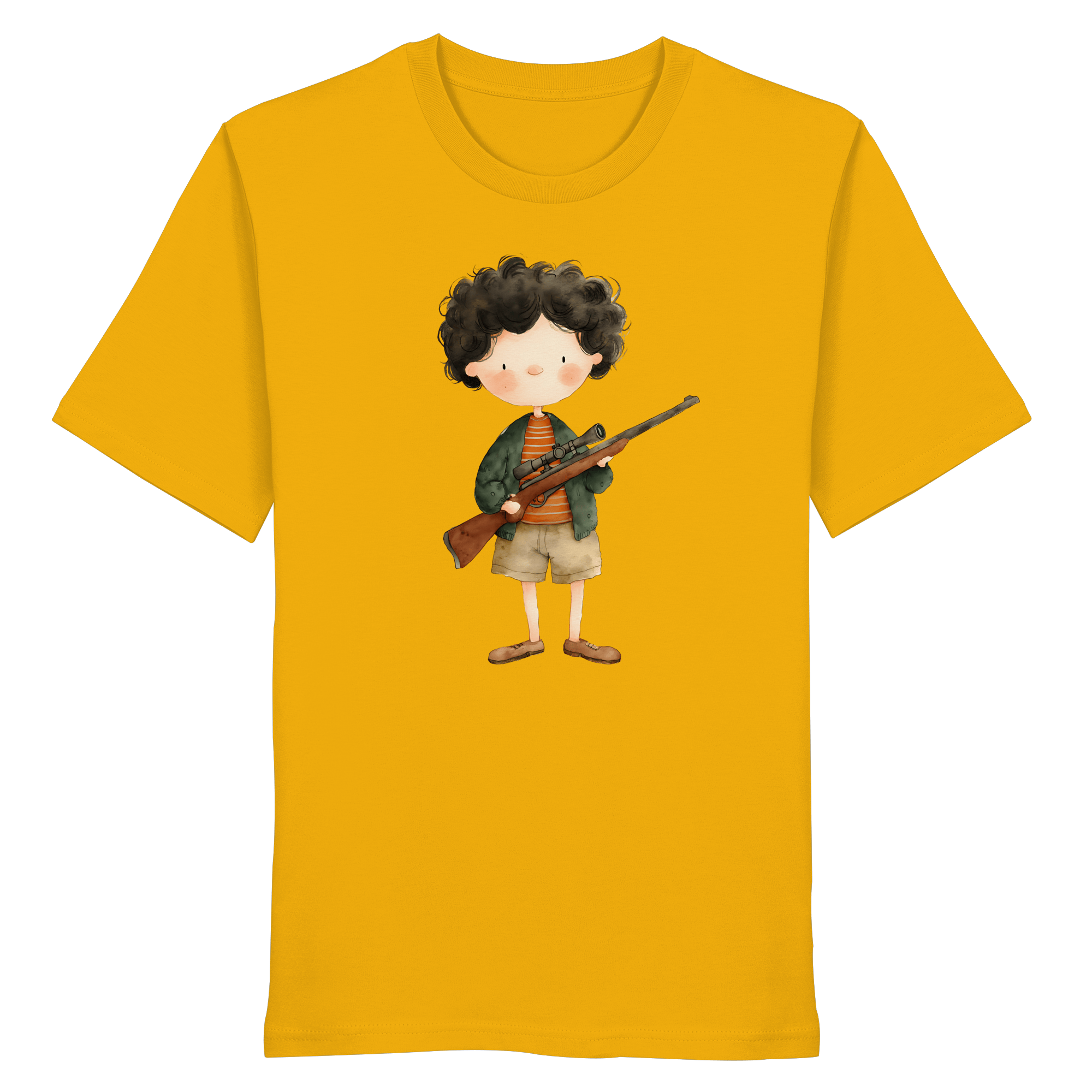 James Hunter - Nature and Beyond Unisex-Shirts Spectra Yellow / XS Keep It Wild - Hunter Child 2.0 - Organic Shirt