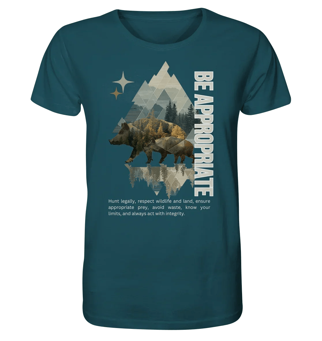James Hunter - Nature and Beyond Unisex-Shirts Stargazer / XS Be Appropriate - Organic Shirt