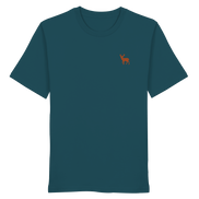 James Hunter - Nature and Beyond Unisex-Shirts Stargazer / XS The Deer (orange) - Organic Shirt