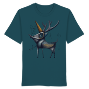James Hunter - Nature and Beyond Unisex-Shirts Stargazer / XS The Watcher — Art Collection Organic T-Shirt No. 8