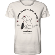 James Hunter - Nature and Beyond Unisex-Shirts Vintage White / XS Cheers, to my beloved Master  - Organic Shirt