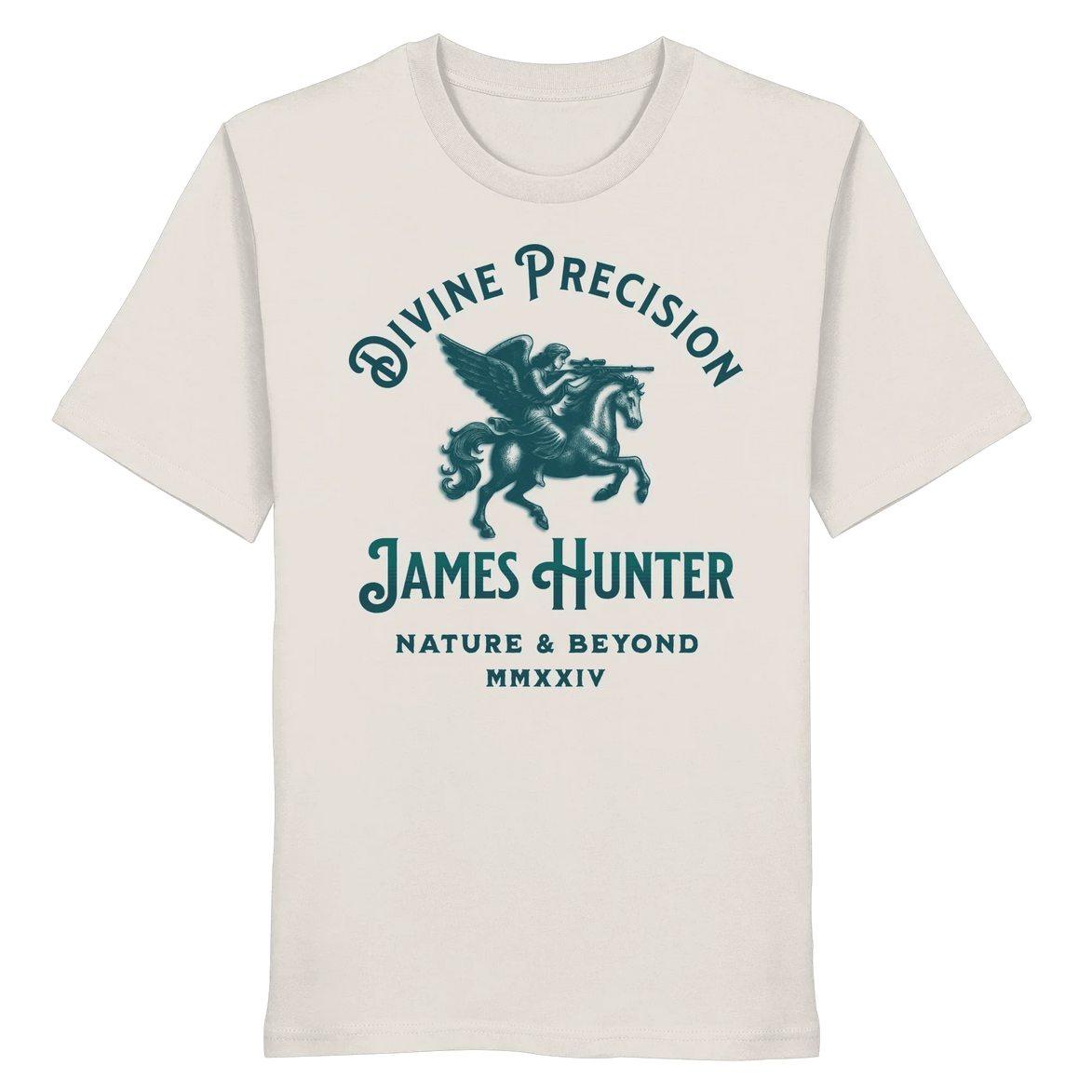 James Hunter - Nature and Beyond Unisex-Shirts Vintage White / XS Divine Precision - Organic Shirt
