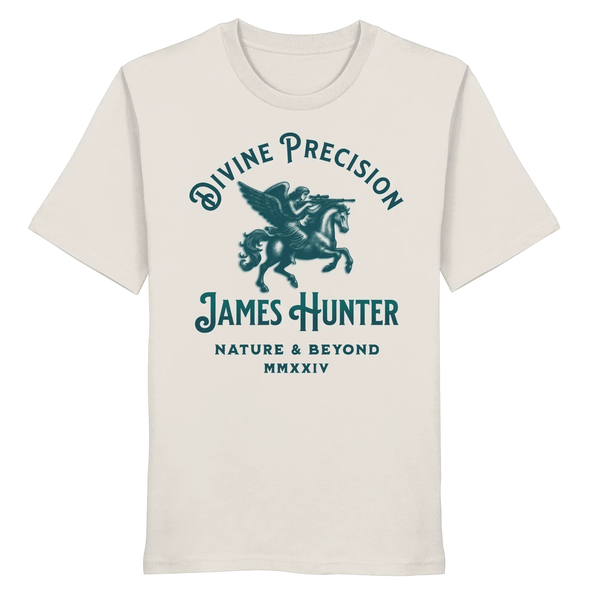 James Hunter - Nature and Beyond Unisex-Shirts Vintage White / XS Divine Precision - Organic Shirt