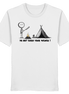 James Hunter - Nature and Beyond Unisex-Shirts White / XS Camp Chef — Campfire Stick Figure Organic T-Shirt - Organic Shirt