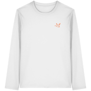 James Hunter - Nature and Beyond Unisex-Shirts White / XS Flying Duck - Organic Longsleeve T-Shirt