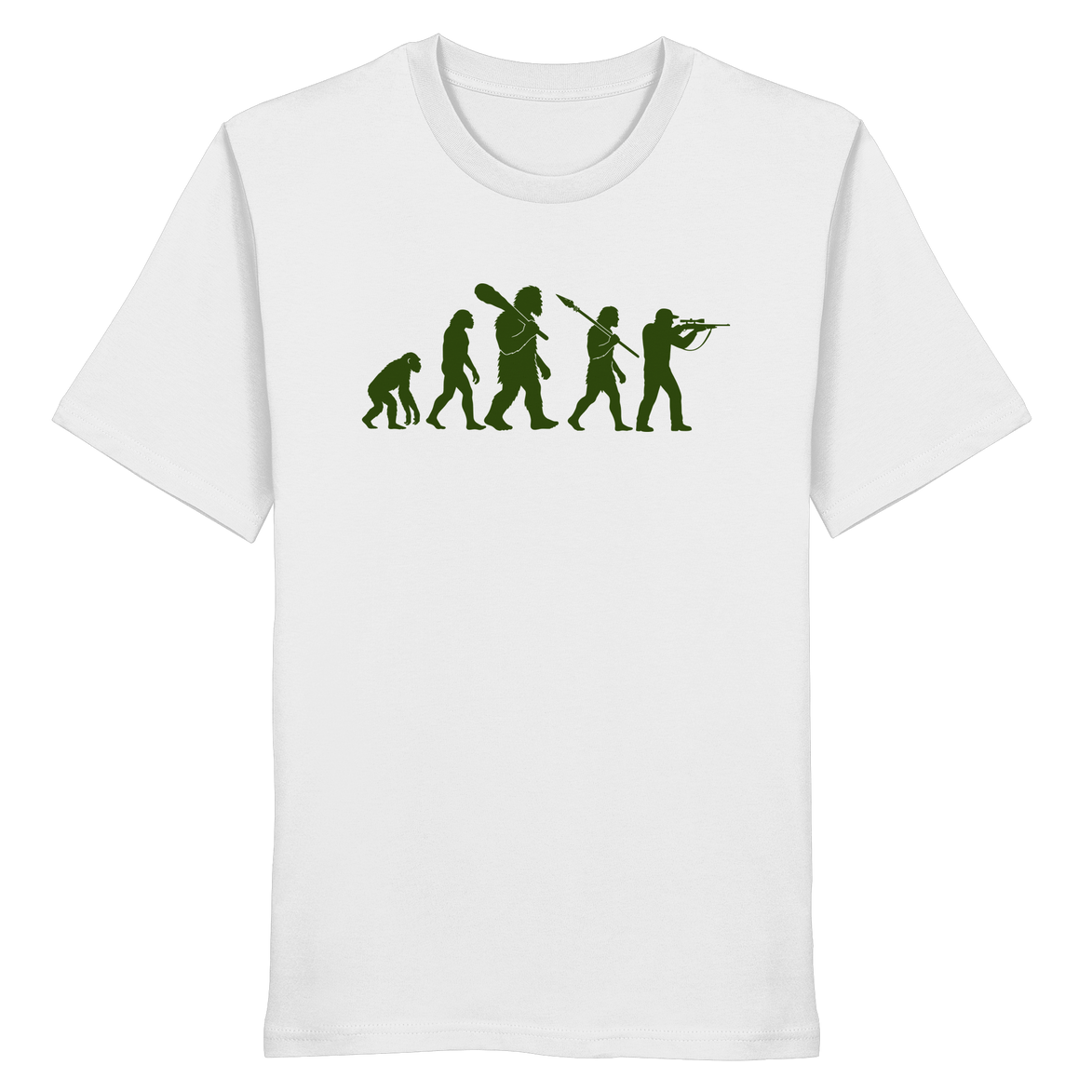 James Hunter - Nature and Beyond Unisex-Shirts White / XS Hunter's Evolution - Organic Shirt