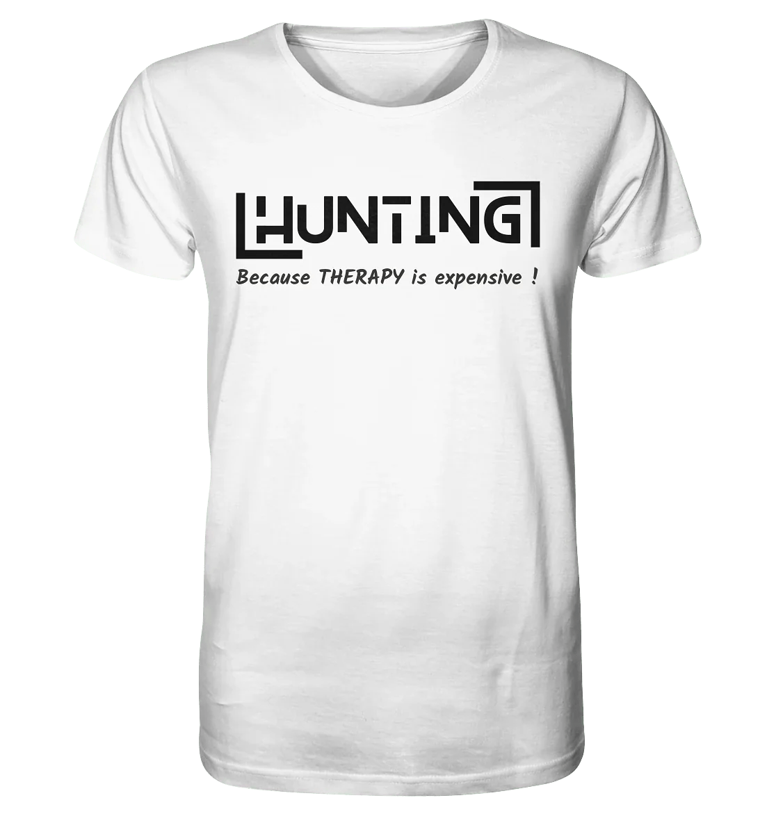 James Hunter - Nature and Beyond Unisex-Shirts White / XS HUNTING - Because Therapy is too expensive - Organic Shirt