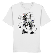 James Hunter - Nature and Beyond Unisex-Shirts White / XS Shadow Stag — Art Collection Organic T-Shirt No. 6 - Organic Shirt