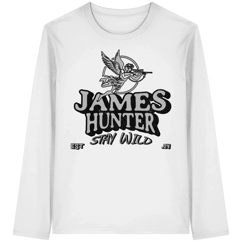 James Hunter - Nature and Beyond Unisex-Shirts White / XS Stay Wild – James Hunter Angel Edition - Organic Longsleeve T-Shirt