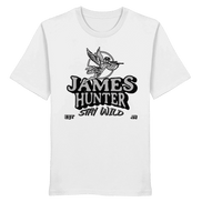 James Hunter - Nature and Beyond Unisex-Shirts White / XS Stay Wild – James Hunter Angel Edition - Organic Shirt