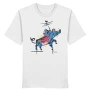 James Hunter - Nature and Beyond Unisex-Shirts White / XS Wild Charge — Art Collection Organic T-Shirt No. 5 - Organic Shirt