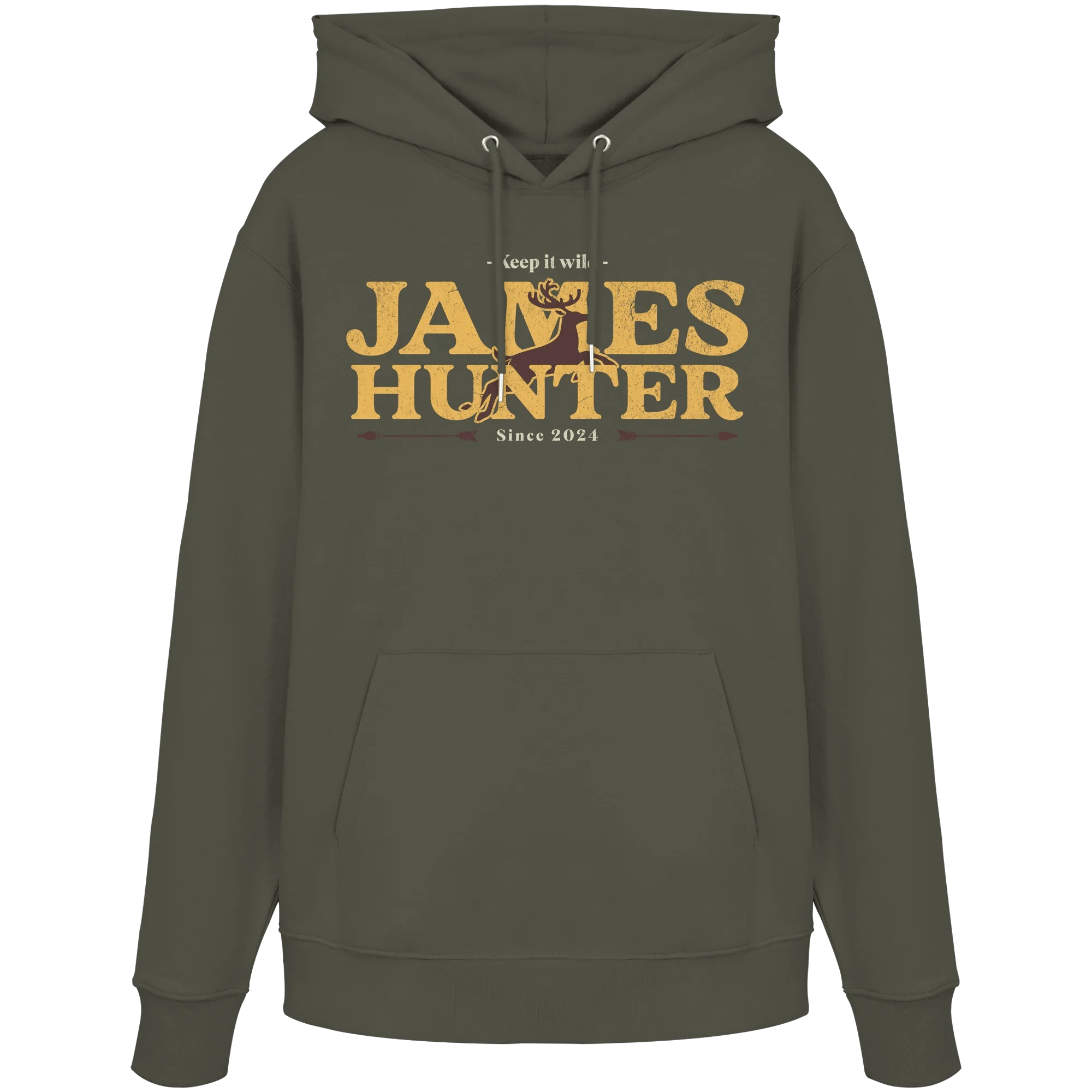 Keep It Wild - Organic Hoodie - James Hunter - Nature and Beyond