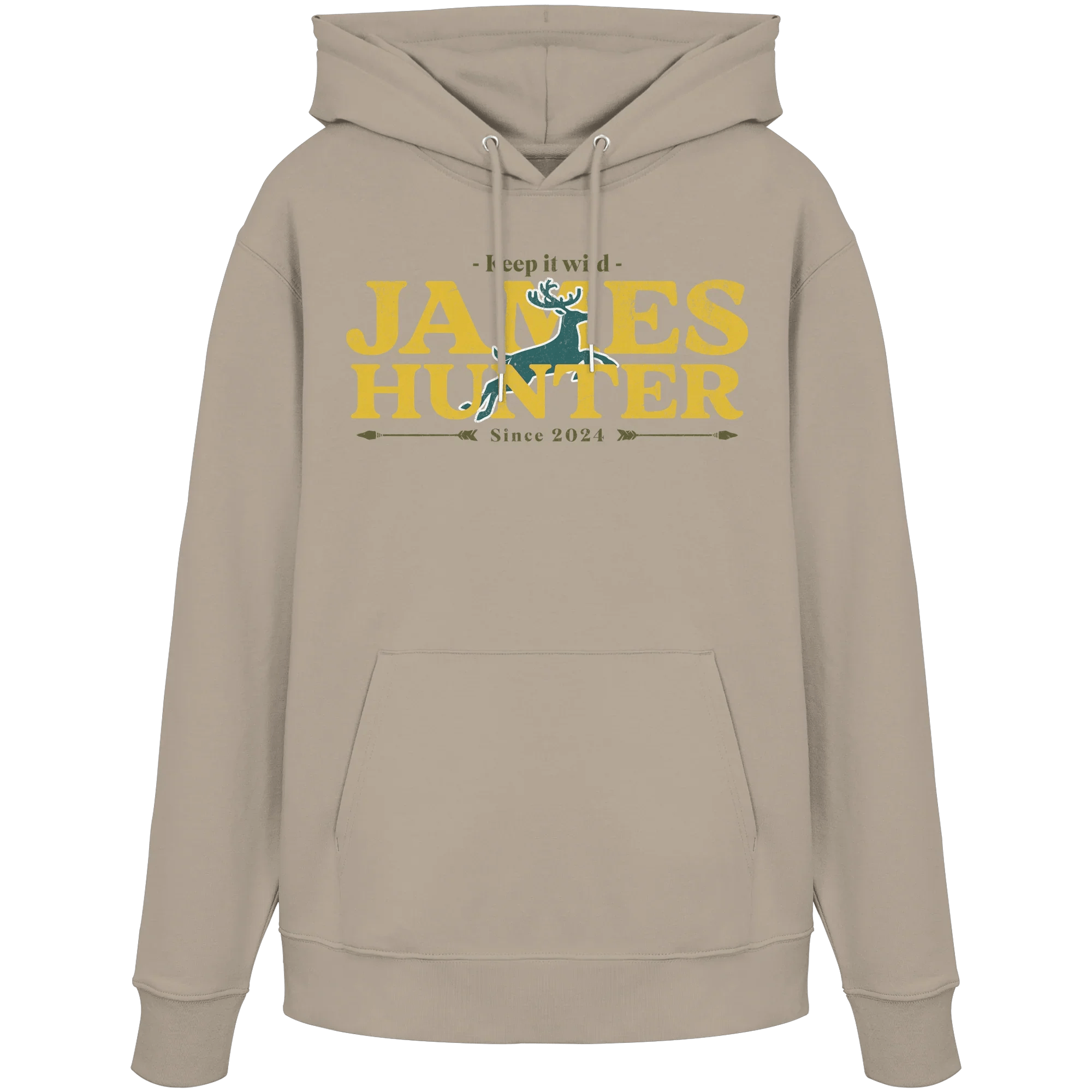 Keep It Wild - Organic Hoodie - James Hunter - Nature and Beyond