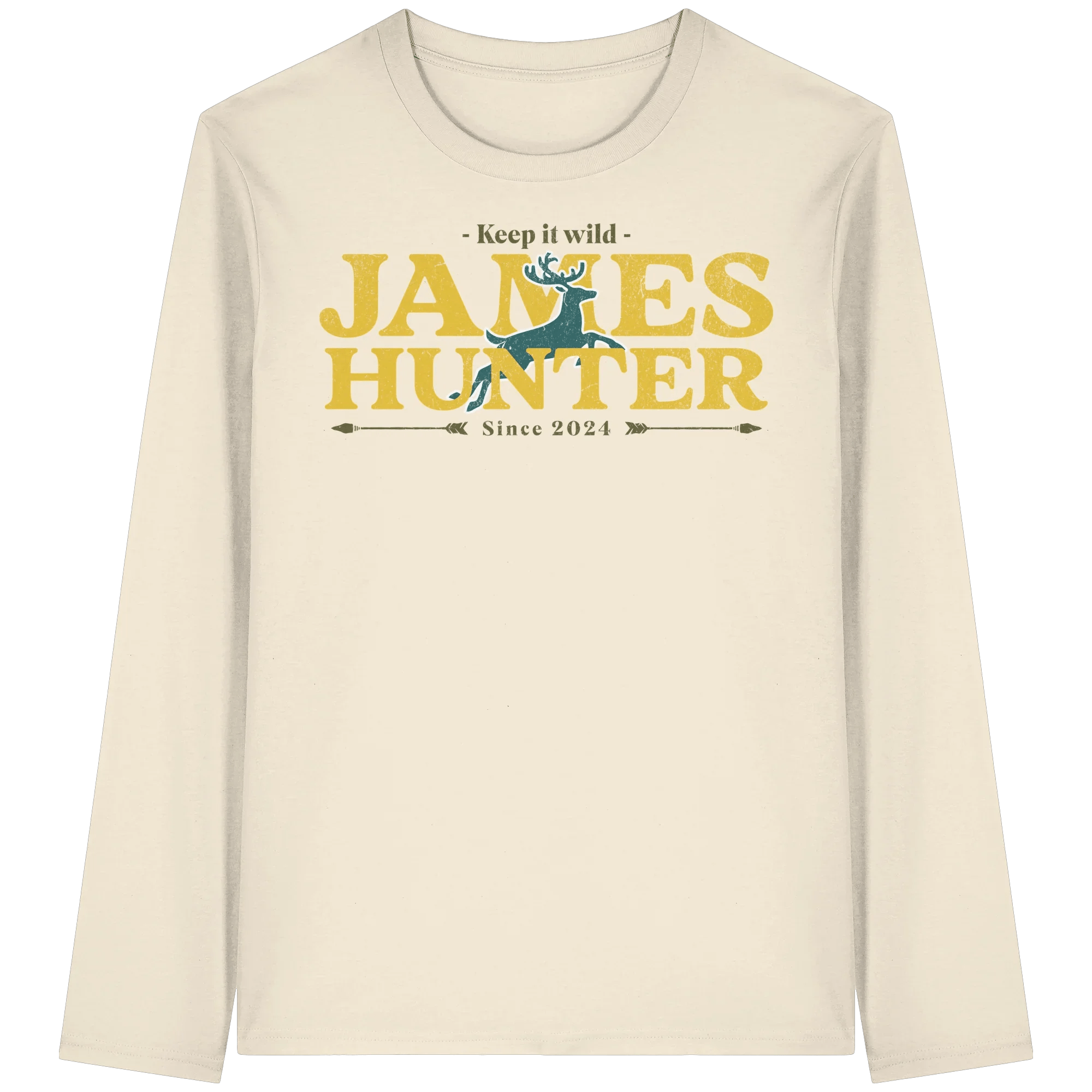 Keep It Wild - Organic Longsleeve T-Shirt - James Hunter - Nature and Beyond