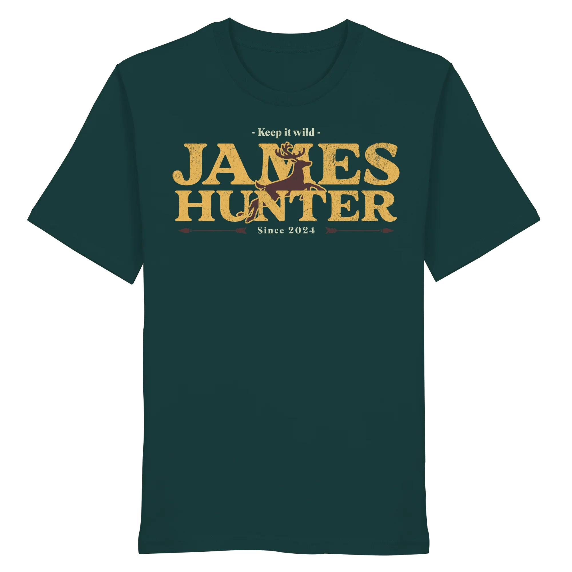 Keep It Wild - Organic Shirt - James Hunter - Nature and Beyond