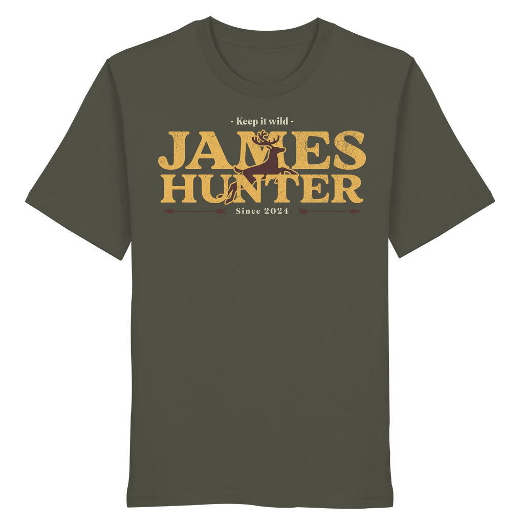 Keep It Wild - Organic Shirt - James Hunter - Nature and Beyond