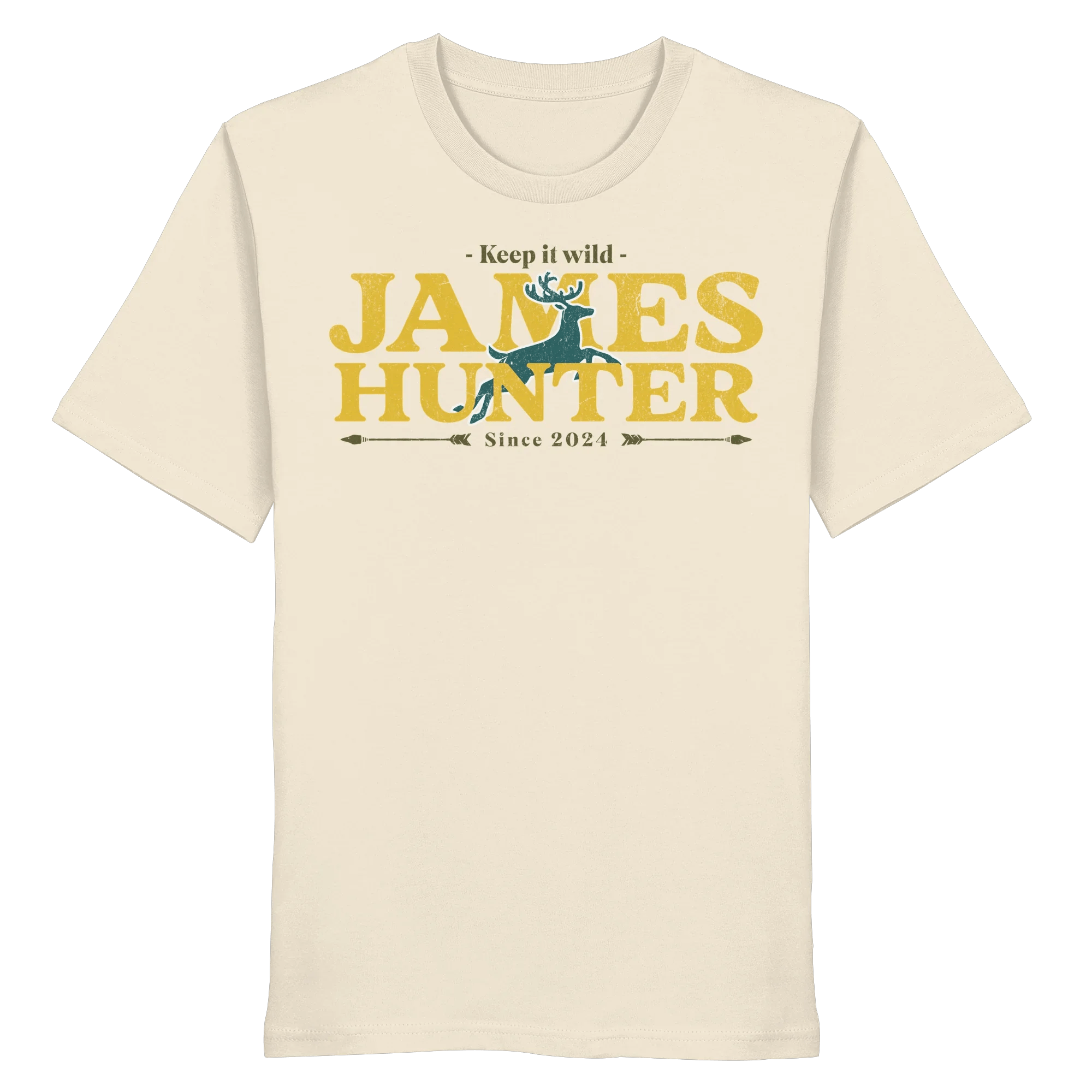 Keep It Wild - Organic Shirt - James Hunter - Nature and Beyond