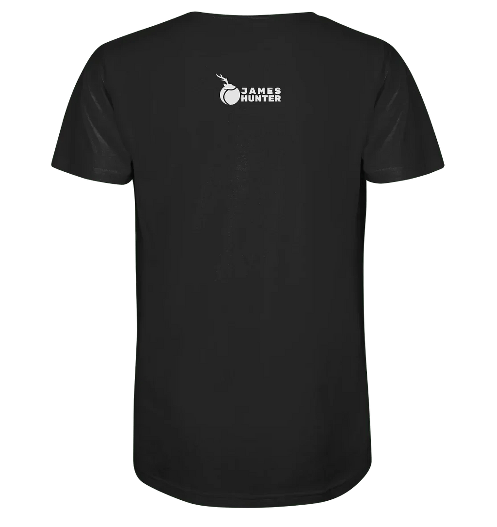 Majestic Deer Full Moon - Organic Shirt - James Hunter - Nature and Beyond