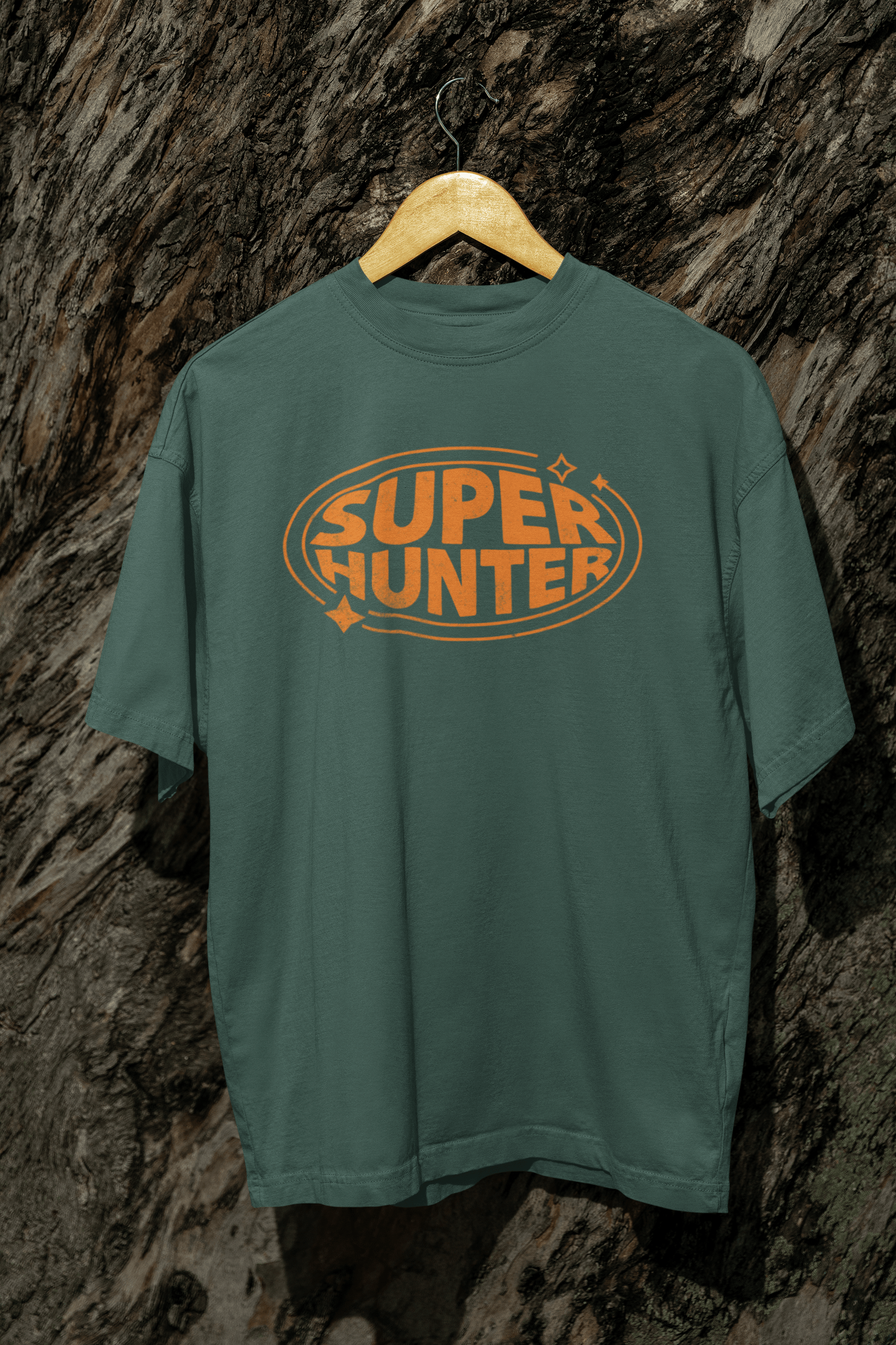 "SUPER HUNTER" by James Hunter - Organic Shirt