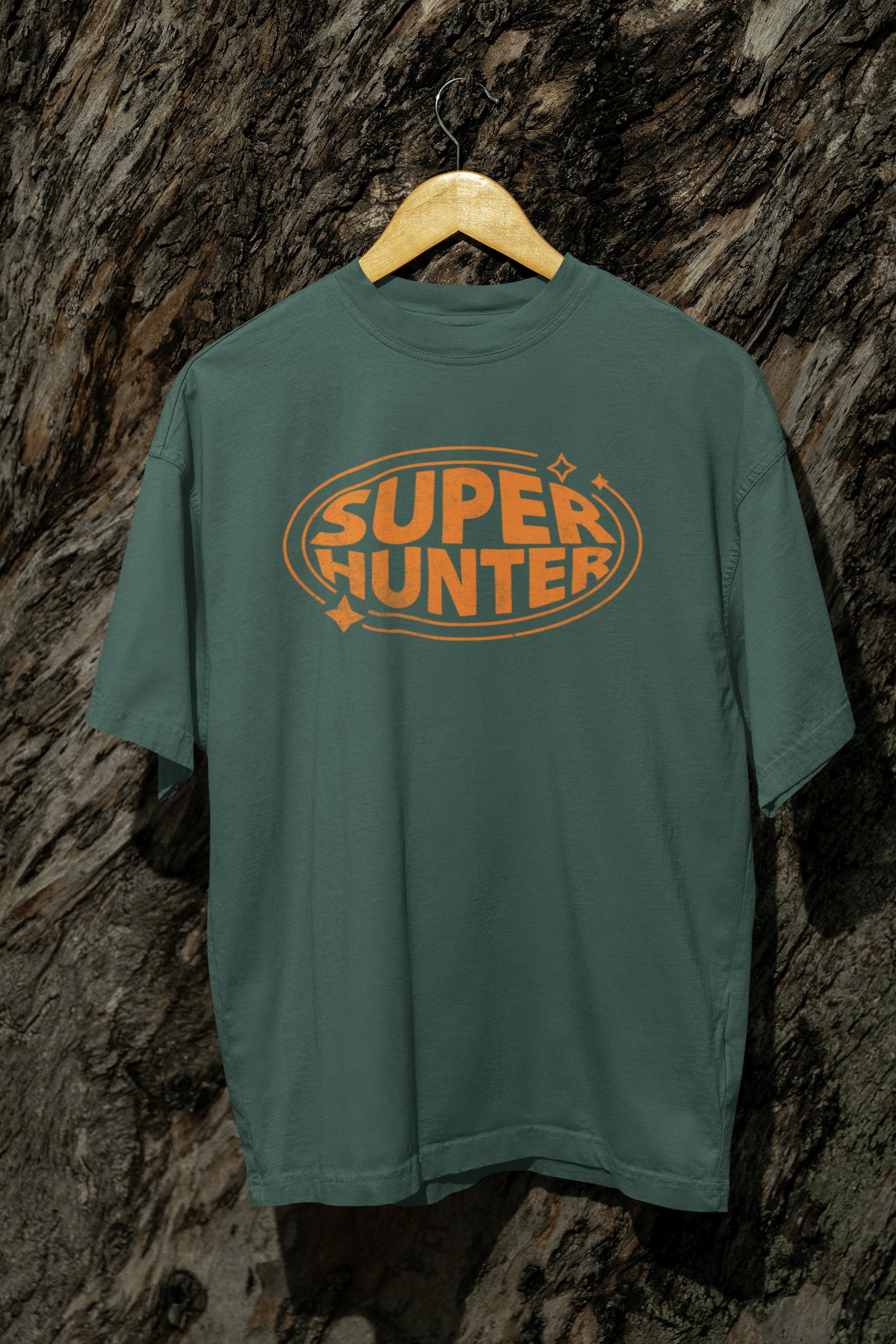 "SUPER HUNTER" by James Hunter - Organic Shirt
