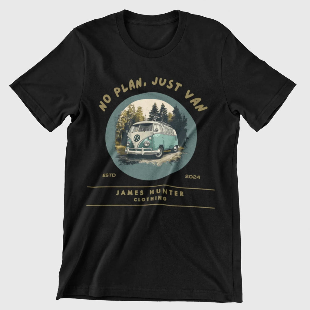 No Plan, Just Van - Organic Shirt - James Hunter - Nature and Beyond