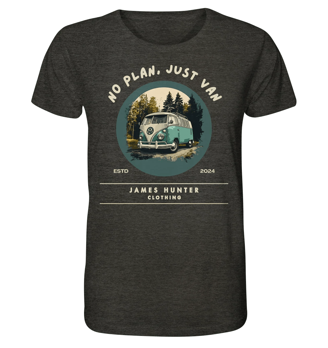 No Plan, Just Van - Organic Shirt - James Hunter - Nature and Beyond