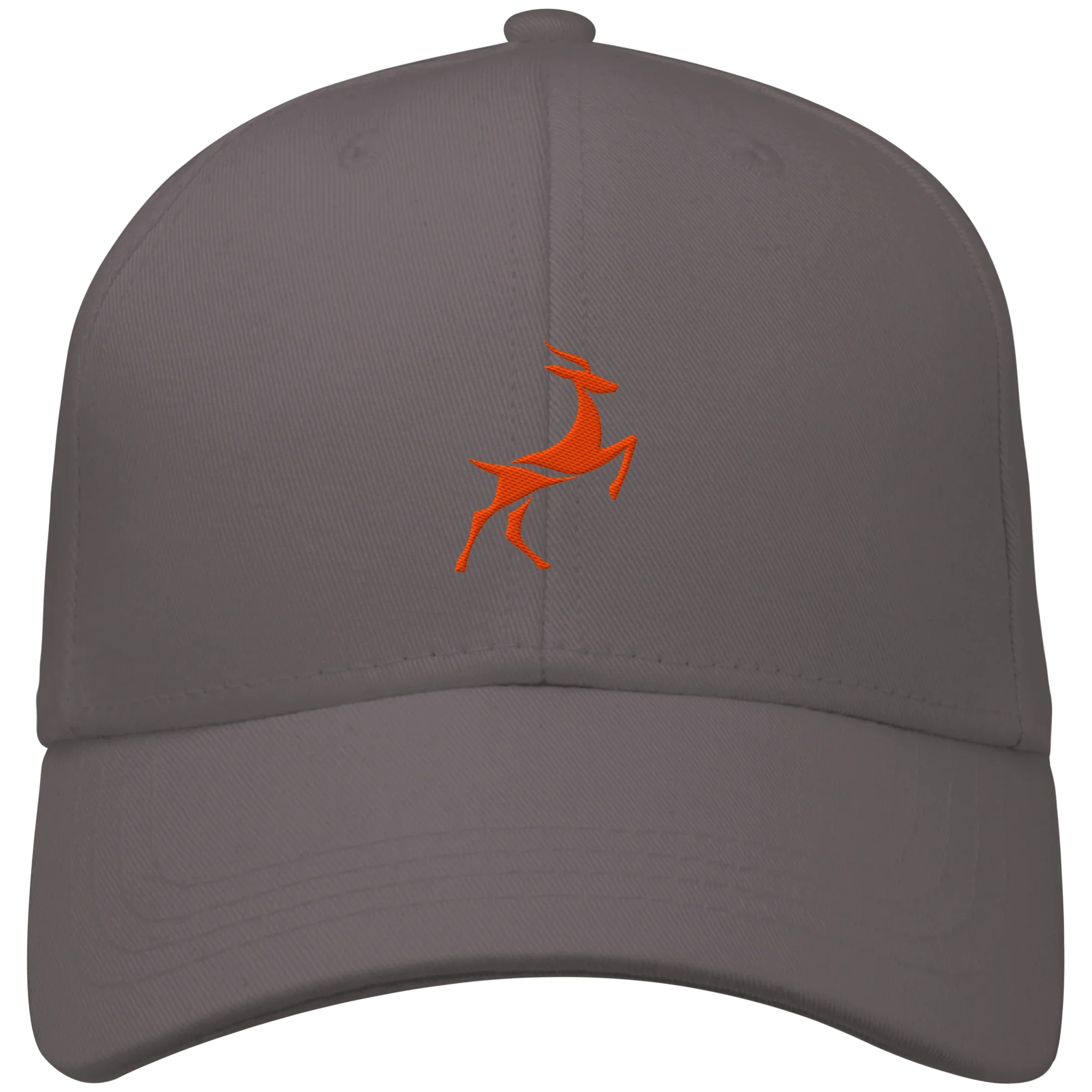 Organic Baseball Cap - Deer Logo - Charcoal - James Hunter - Nature and Beyond
