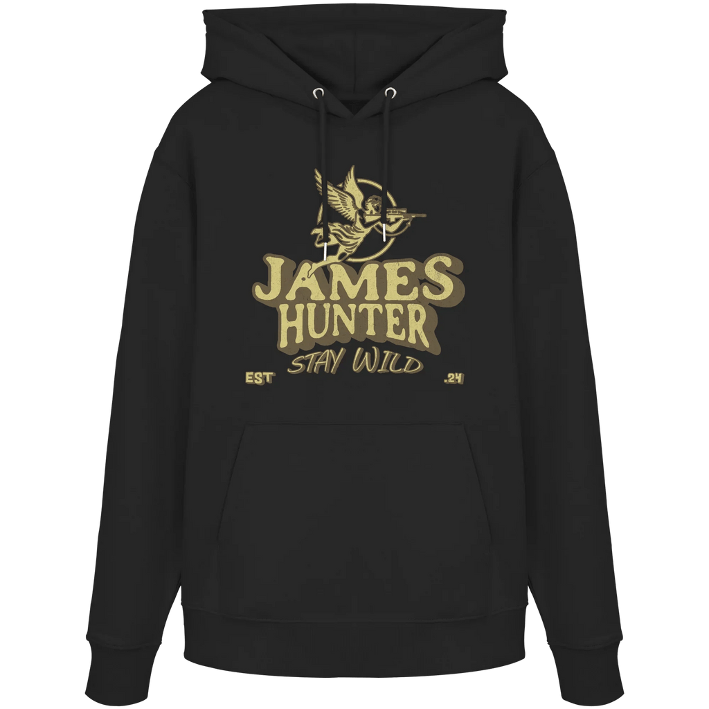 Stay Wild – James Hunter Angel Edition - Organic Hoodie - James Hunter - Nature and Beyond