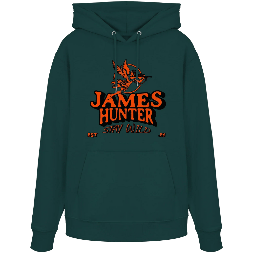 Stay Wild – James Hunter Angel Edition - Organic Hoodie - James Hunter - Nature and Beyond