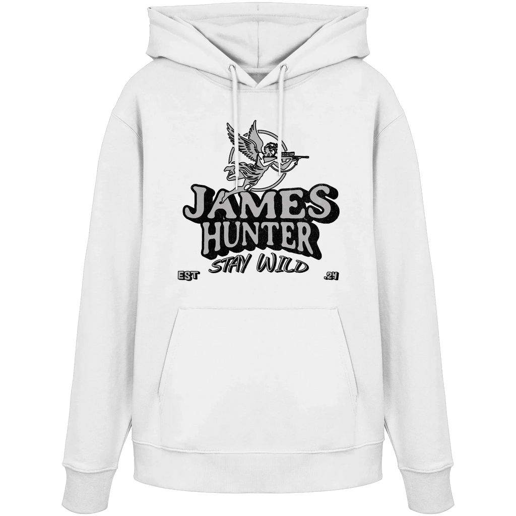 Stay Wild – James Hunter Angel Edition - Organic Hoodie - James Hunter - Nature and Beyond