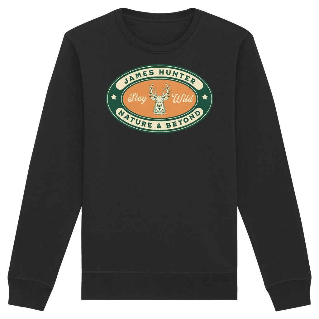 Stay Wild – James Hunter Original - Organic Basic Unisex Sweatshirt - James Hunter - Nature and Beyond