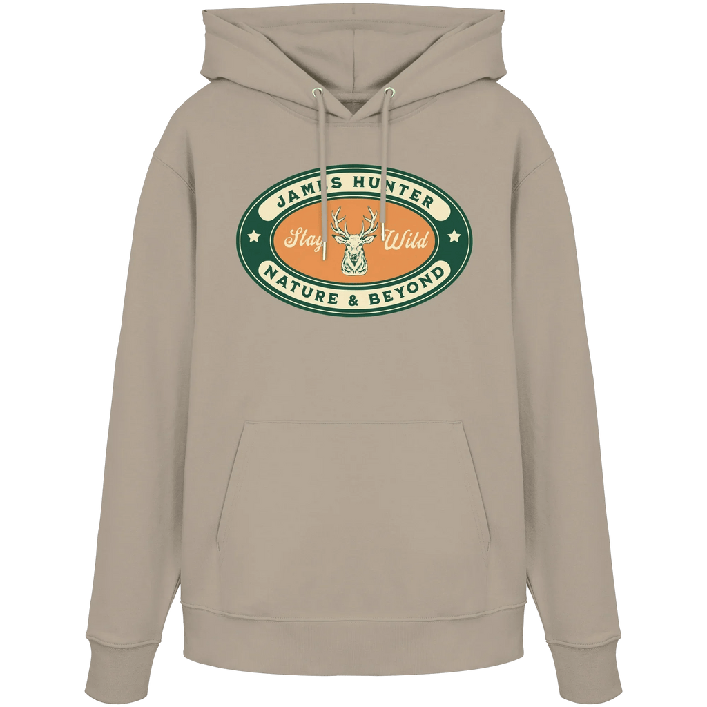 Stay Wild – James Hunter Original - Organic Hoodie - James Hunter - Nature and Beyond