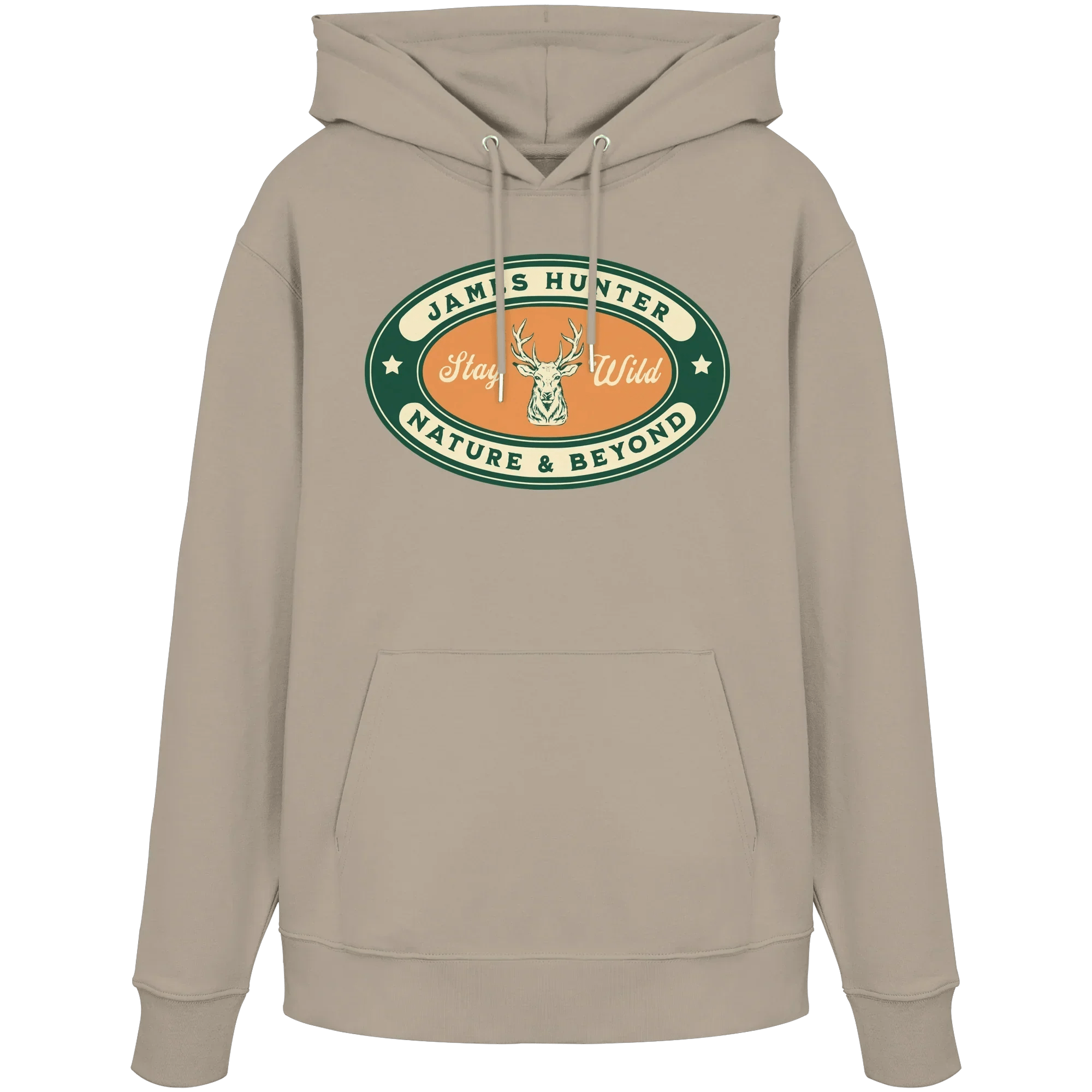 Stay Wild – James Hunter Original - Organic Hoodie - James Hunter - Nature and Beyond
