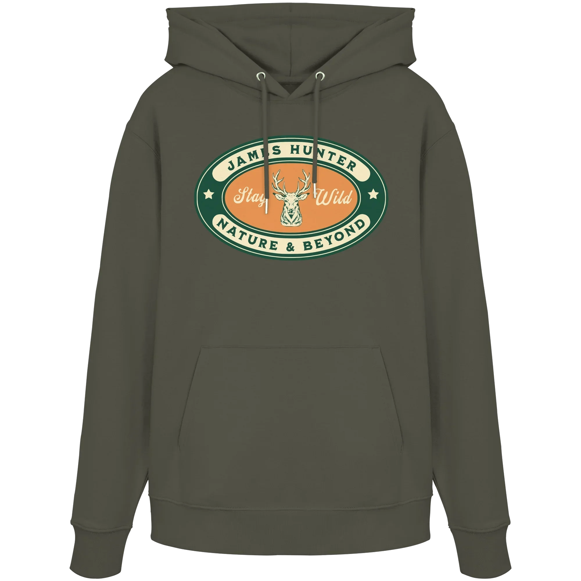 Stay Wild – James Hunter Original - Organic Hoodie - James Hunter - Nature and Beyond
