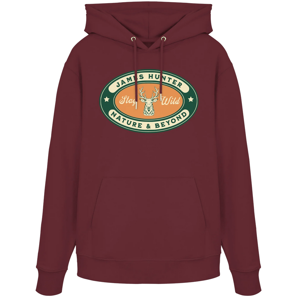 Stay Wild – James Hunter Original - Organic Hoodie - James Hunter - Nature and Beyond