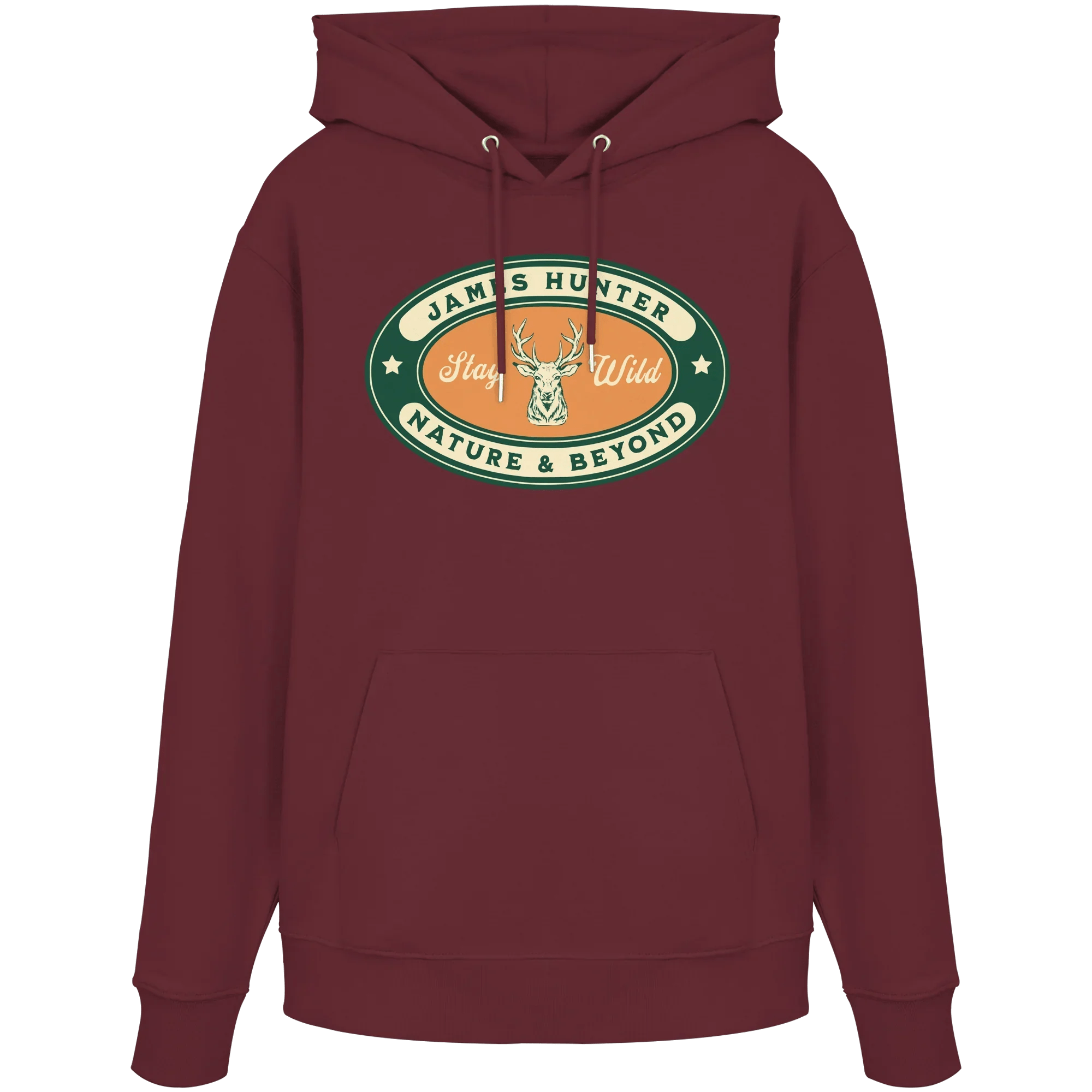 Stay Wild – James Hunter Original - Organic Hoodie - James Hunter - Nature and Beyond