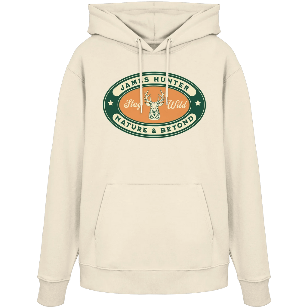 Stay Wild – James Hunter Original - Organic Hoodie - James Hunter - Nature and Beyond