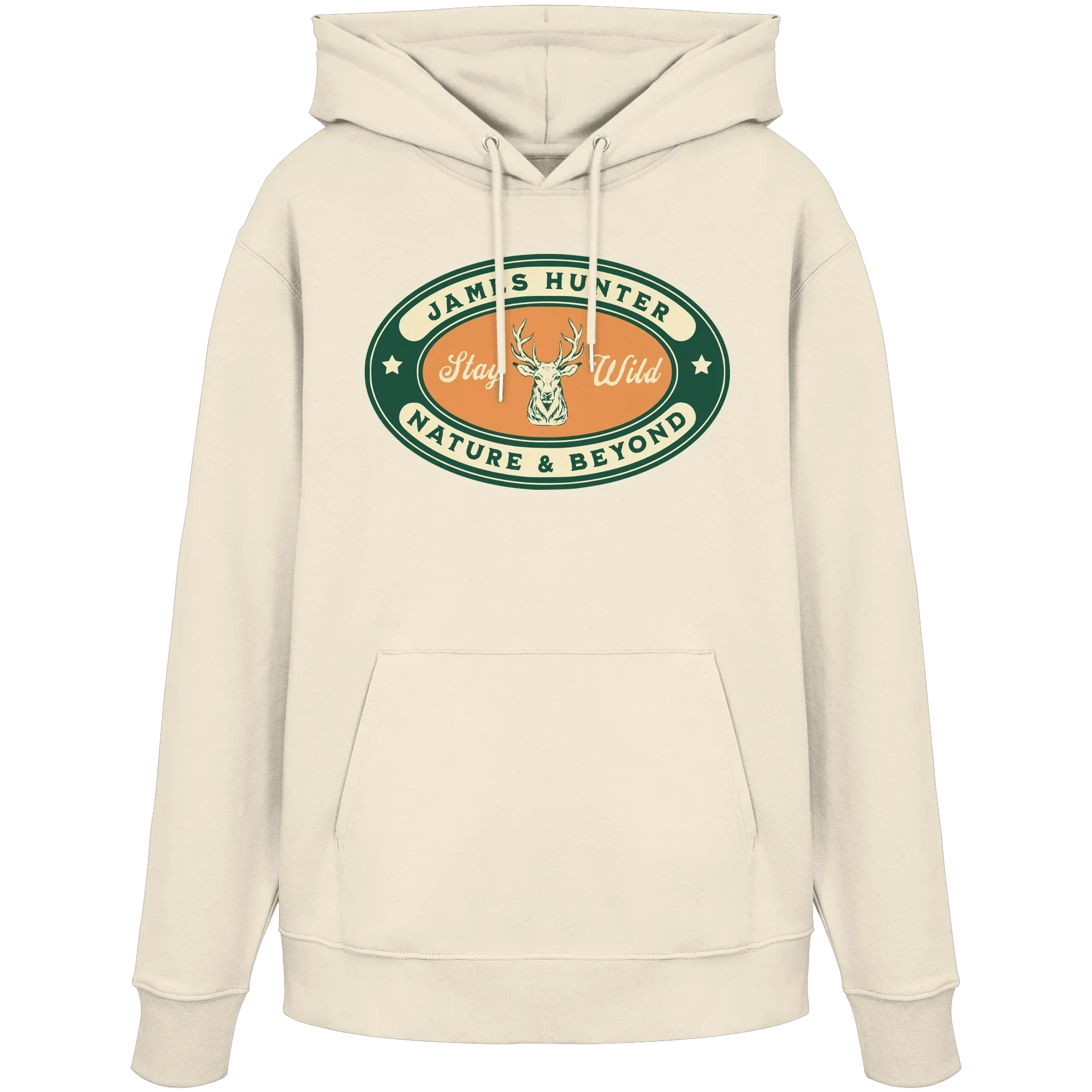 Stay Wild – James Hunter Original - Organic Hoodie - James Hunter - Nature and Beyond