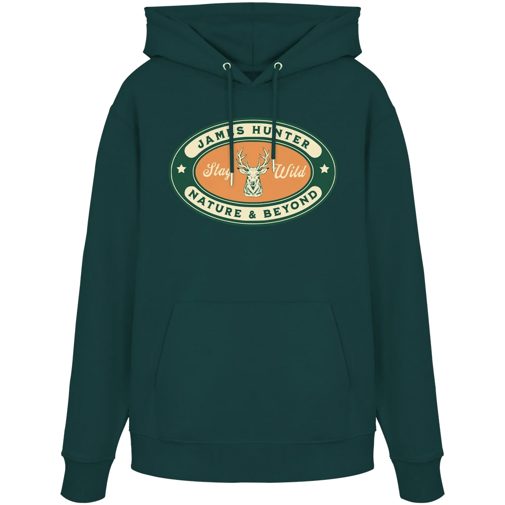 Stay Wild – James Hunter Original - Organic Hoodie - James Hunter - Nature and Beyond